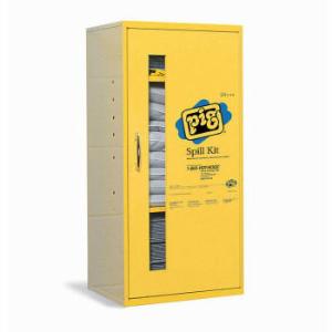 PIG® HazMat Spill Kit in Small Wall-Mount Cabinet, New Pig