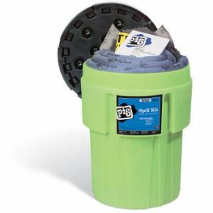 PIG® Spill Kit in 65-Gallon High-Visibility Container, New Pig