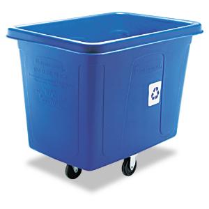 Rubbermaid® Commercial Recycling Cube Truck