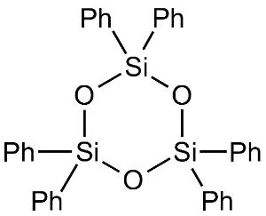 Hexaphenylcyclotrisiloxane 98+%