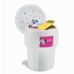 PIG® HazMat Spill Kit in 65-Gallon Overpack Salvage Drum, New Pig