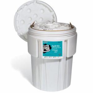 PIG® Oil-Only Spill Kit in 95-Gallon Overpack Salvage Drum, New Pig