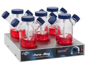 Dura-Mag™ Magnetic Stirrers, 5-position, Chemglass