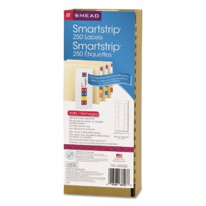 Color-Coded Labeling System Refill Label Forms,SmartStrip®, Essendant