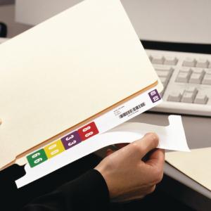 Color-Coded Labeling System Refill Label Forms,SmartStrip®, Essendant