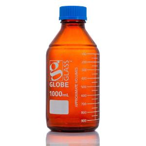 Amber media bottle, 1000 ml