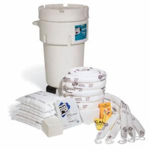 PIG® Oil-Only Spill Kit in 50-Gallon Wheeled Overpack Salvage Drum, New Pig