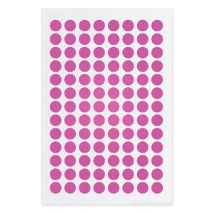 Cryogenic colour dot labels, pink