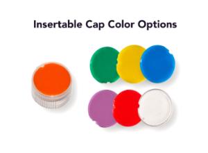 Color chips for screw cap microtubes