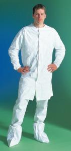 DuPont™ Tyvek® IsoClean® Frocks with Bound Neck and Set Sleeves
