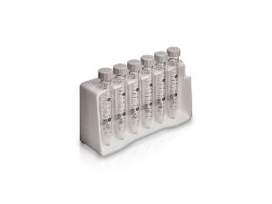 Magnetic separation rack with all vials