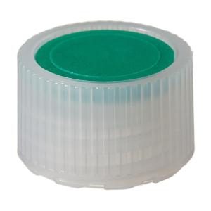 HDPE high profile closures with color coders for micro packaging vials sterile, bulk pack
