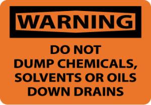 Chemical OSHA Warning Signs, National Marker