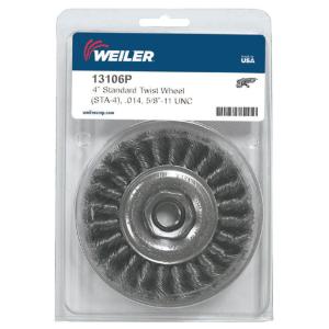 Weiler® Standard Twist Knot Wire Wheel, ORS Nasco