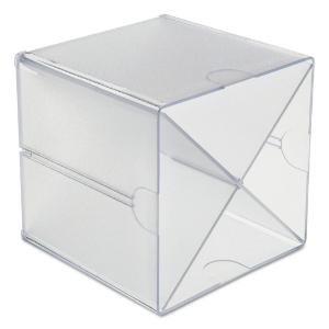 Cube with divider