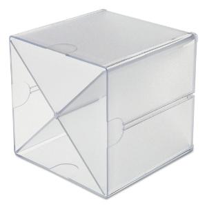 Cube with divider