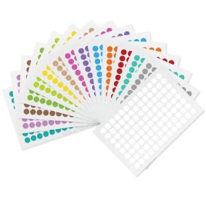 Cryogenic colour dot labels, assorted