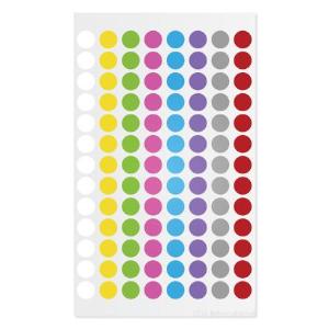 Cryogenic colour dot labels, assorted