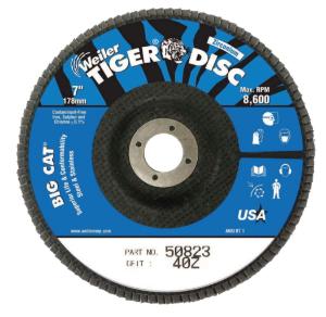 Big Cat High Density Flat Style Flap Discs, Weiler®