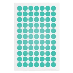Cryogenic colour dot labels, mint