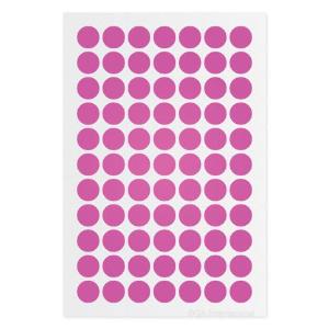 Cryogenic colour dot labels, pink