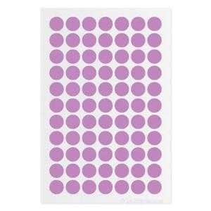 Cryogenic colour dot labels, violet