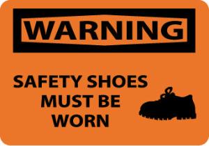 Personal Protection (PPE) OSHA Warning Signs, National Marker