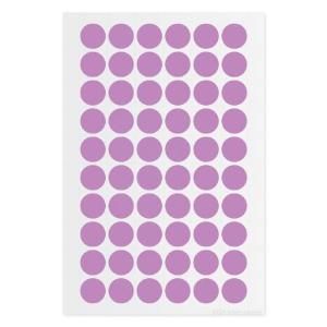 Cryogenic colour dot labels, violet