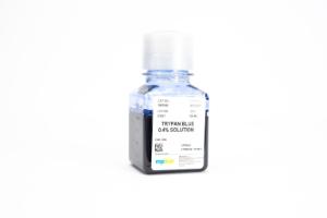 Trypan blue, 0.4% solution in PBS, 100 ml