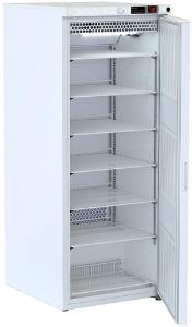 Pharmacy refrigerator, upright with solid door