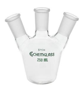 Flasks, Tapered, European Style, 3-Necks, Chemglass