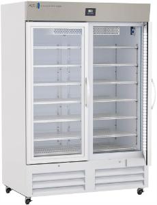 Premier pharmacy refrigerator, upright with glass doors, 49 CF