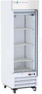 Standard pharmacy refrigerator, upright with solid door, 16 CF