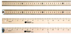 Hardwood Meter Stick