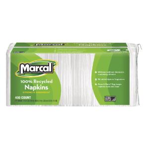 Marcal® Small Steps™ Premium Recycled Luncheon Napkins, 100%, Essendant