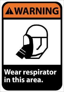 PPE ANSI Warning Signs, National Marker