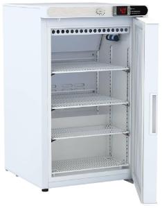 Undercounter pharmacy refrigerator, freestanding with solid door