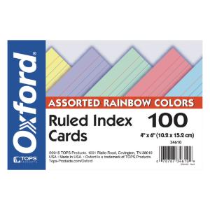 Oxford® Index Cards, Essendant LLC MS