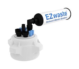 Ezwaste™ Solvent Waste System, HD Filter Kit, Safety Vent VersaCap® 83 mm, Foxx Life Sciences