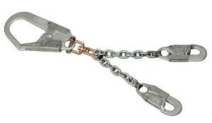 Assembly chain rebar w/locking hook