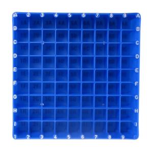 Storage box/rack blue 12×32 vi