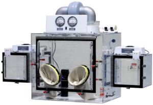 Powder Handling Isolator with Static Eliminator, Plas-Labs
