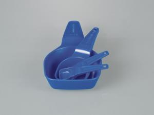 Burkle LaboPlast®/SteriPlast® Blue dosing spoons product range