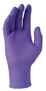 Poly-coated powder-free gloves