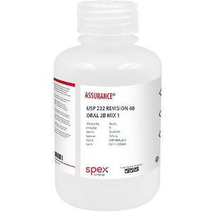USP 232 revision 40, oral 2B mix 1 elemental impurities