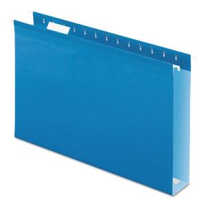 Folder, box bottom, blue