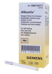Albustix® Urinalysis Reagent Test Strips, Siemens Healthineers