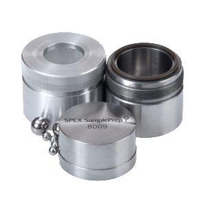 Hardened Steel Low Chrome Vial Set for Mixer/Mill