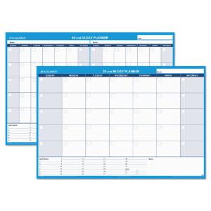 AT-A-GLANCE® 30-Day/60-Day Format Reversible/Erasable Undated Wall Planner, Essendant
