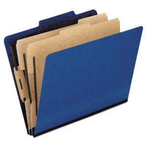 Pendaflex® Six-Section PressGuard® Colored Classification Folders